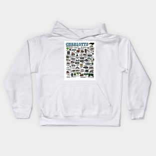 Charlotte Map Art Kids Hoodie